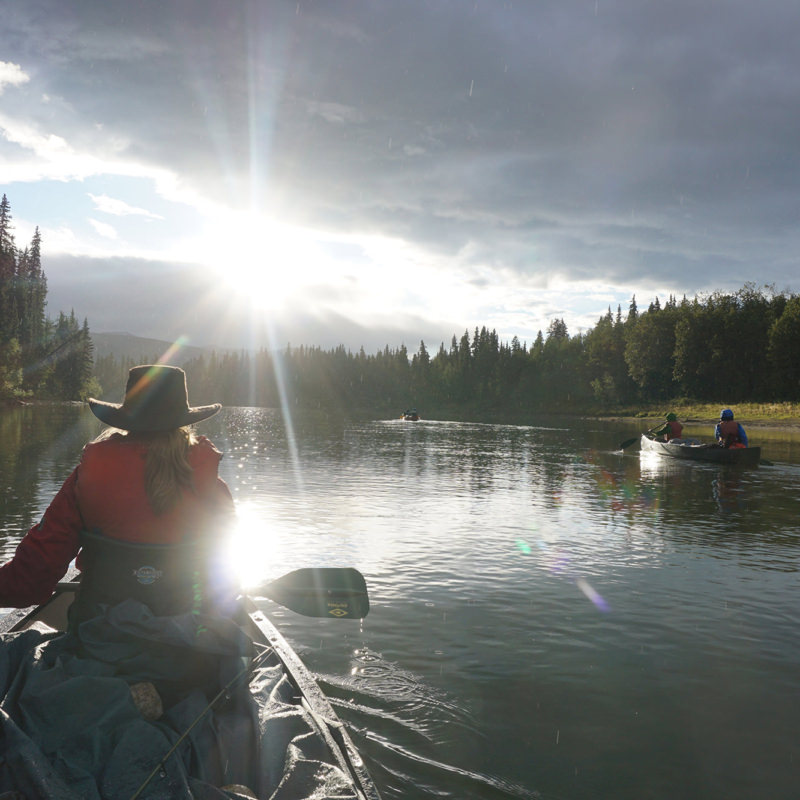Kanu Tour Yukon Reise
